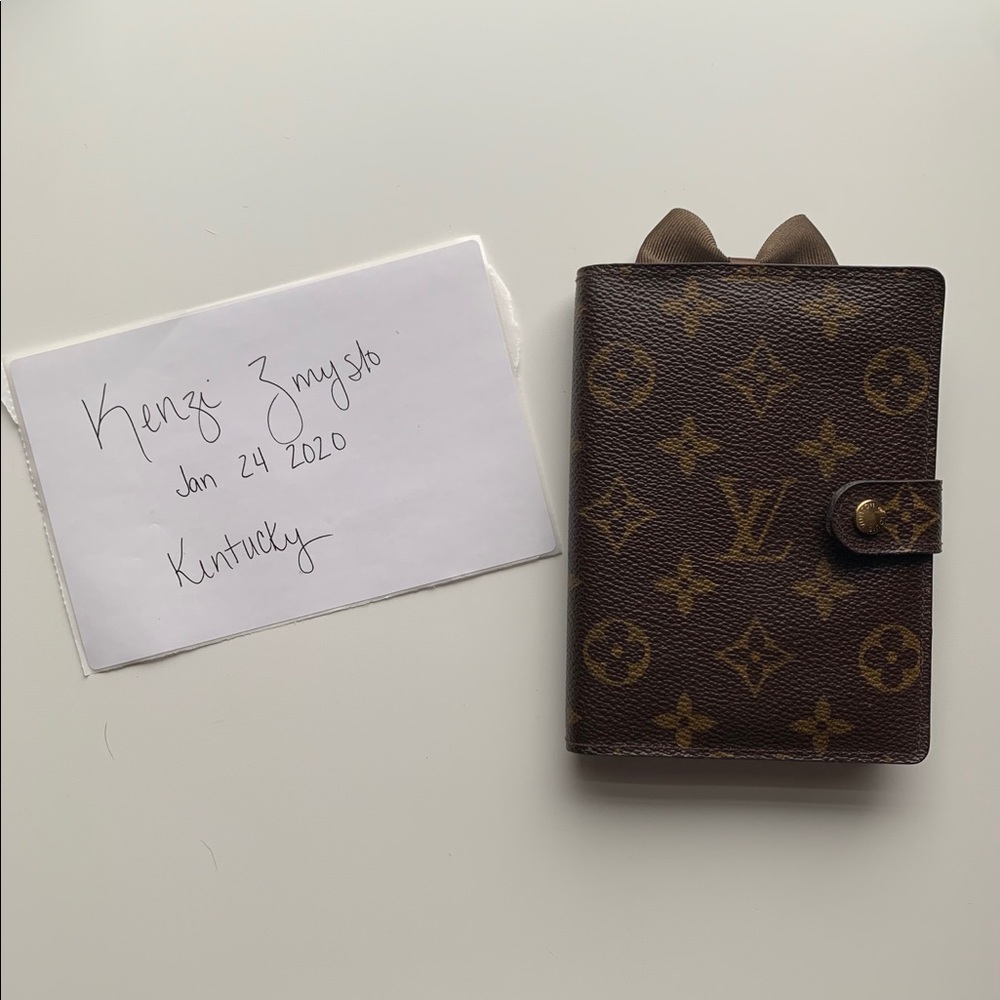Louis Vuitton Monogram PM agenda
